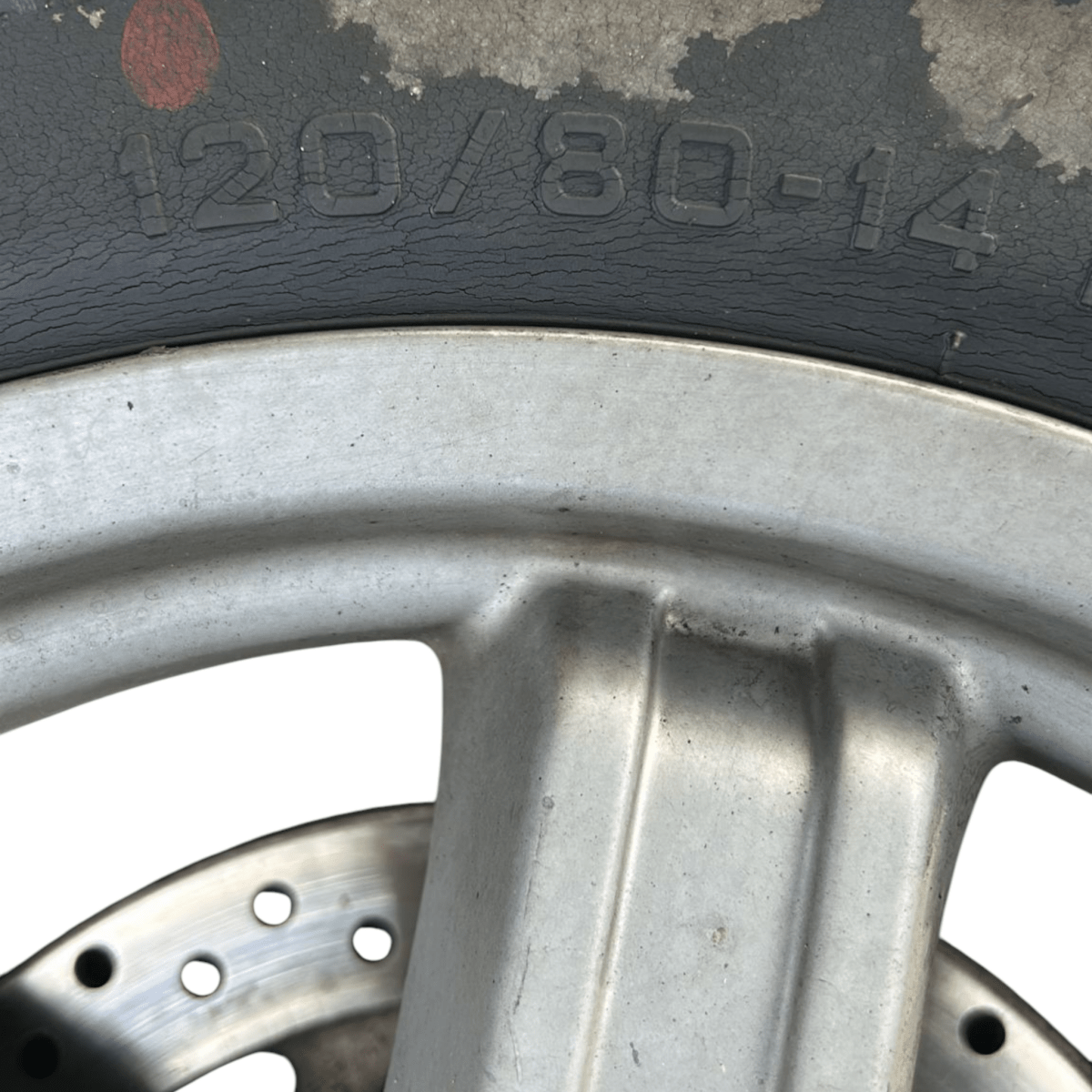 Cerchio anteriore yamaha xc 300 versity (2003 > 2006) (120 / 80 r14) - F&P CRASH SRL - Ricambi Usati