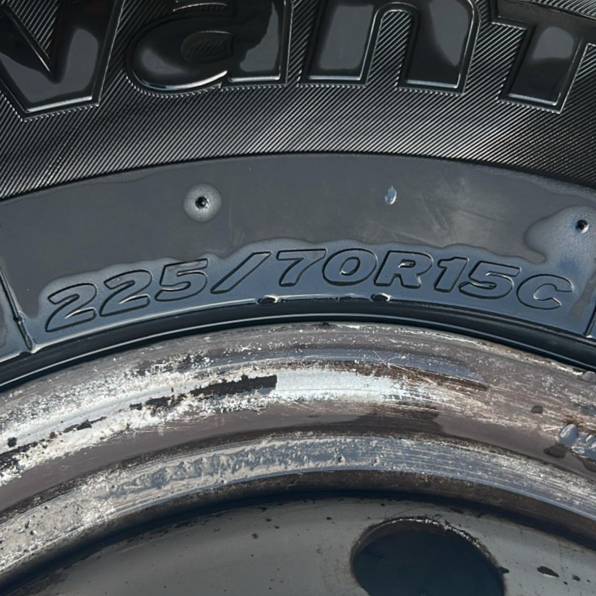 Cerchio in ferro Citroen Jumper (5 fori / 225 / 70 r15) (2014 > ) - F&P CRASH SRLS - Ricambi Usati