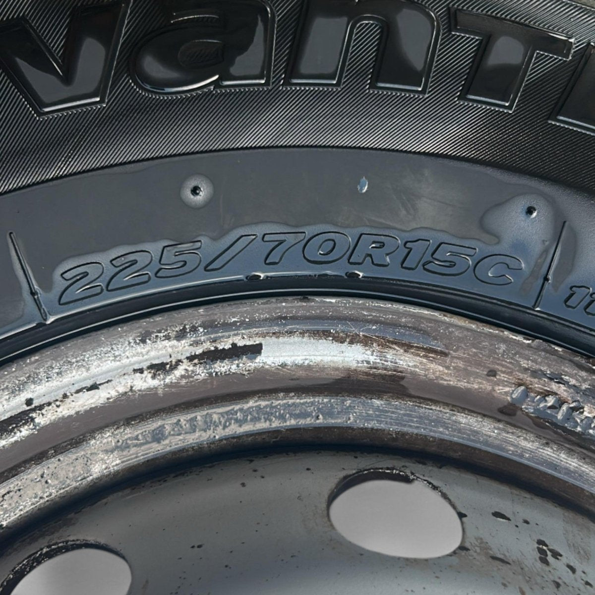 Cerchio in ferro Citroen Jumper (5 fori / 225 / 70 r15) (2014 > ) - F&P CRASH SRLS - Ricambi Usati