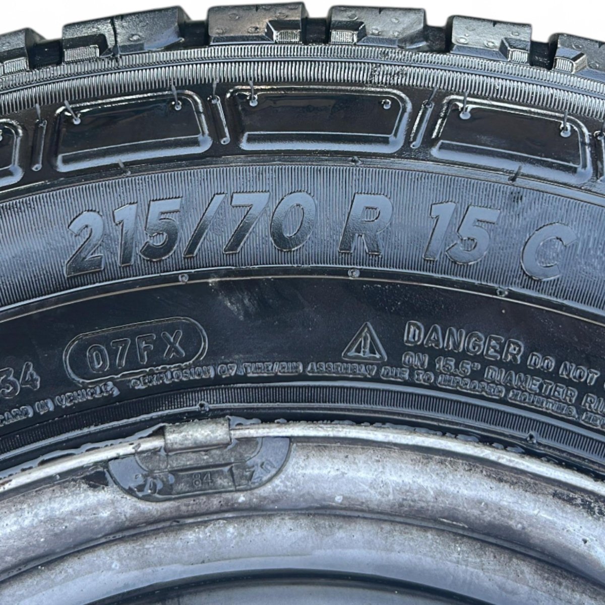 Cerchio in ferro Fiat Ducato (5 fori / 215 / 70 r15) (2014 > 2021) - F&P CRASH SRLS - Ricambi Usati