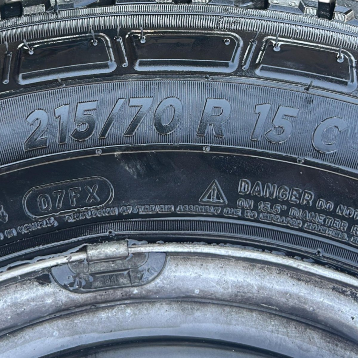 Cerchio in ferro Fiat Ducato (5 fori / 215 / 70 r15) (2014 > 2021) - F&P CRASH SRLS - Ricambi Usati