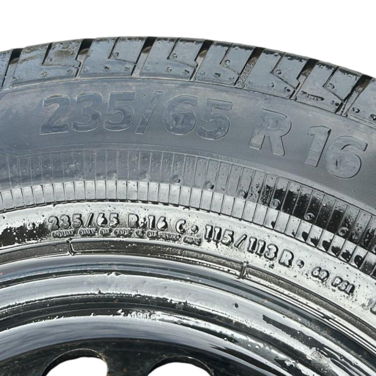 Cerchio in ferro Ford Transit (5 fori / 235 / 65 r16) cod.kk21 - 1015 - cb (2014 > ) cod.kk21 - 1015 - db - F&P CRASH SRL - Ricambi Usati