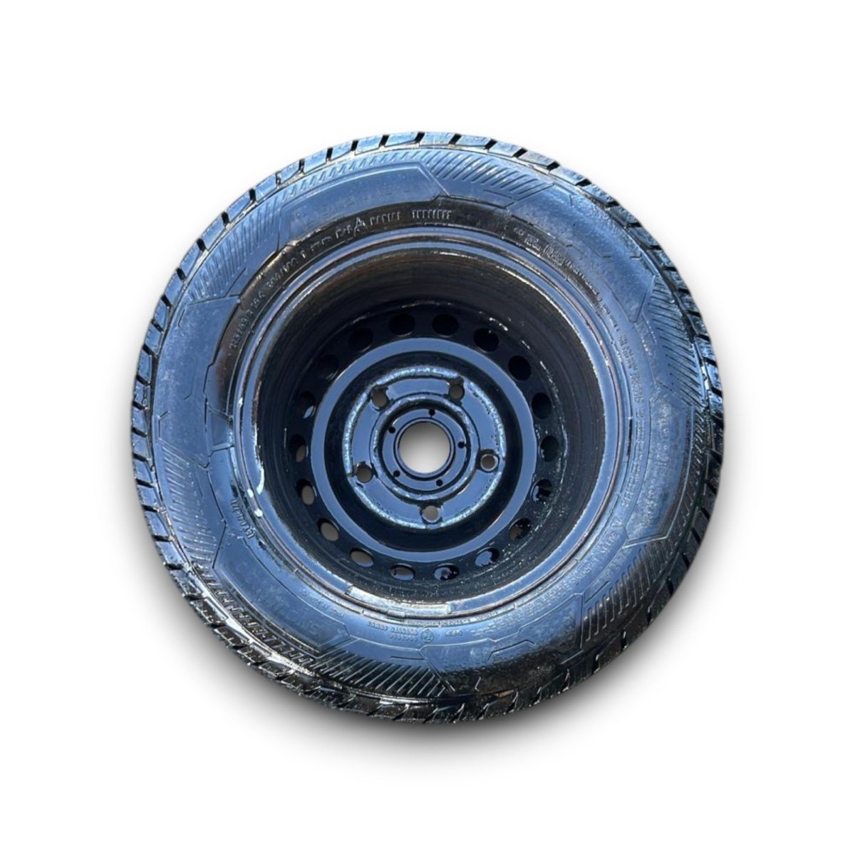 Cerchio in ferro Ford Transit Custom (5 fori / 215 / 65 r15) cod.bk21 - 1007 - aa (2012 > 2022) cod.bk21 - 1007 - eb - F&P CRASH SRL - Ricambi Usati