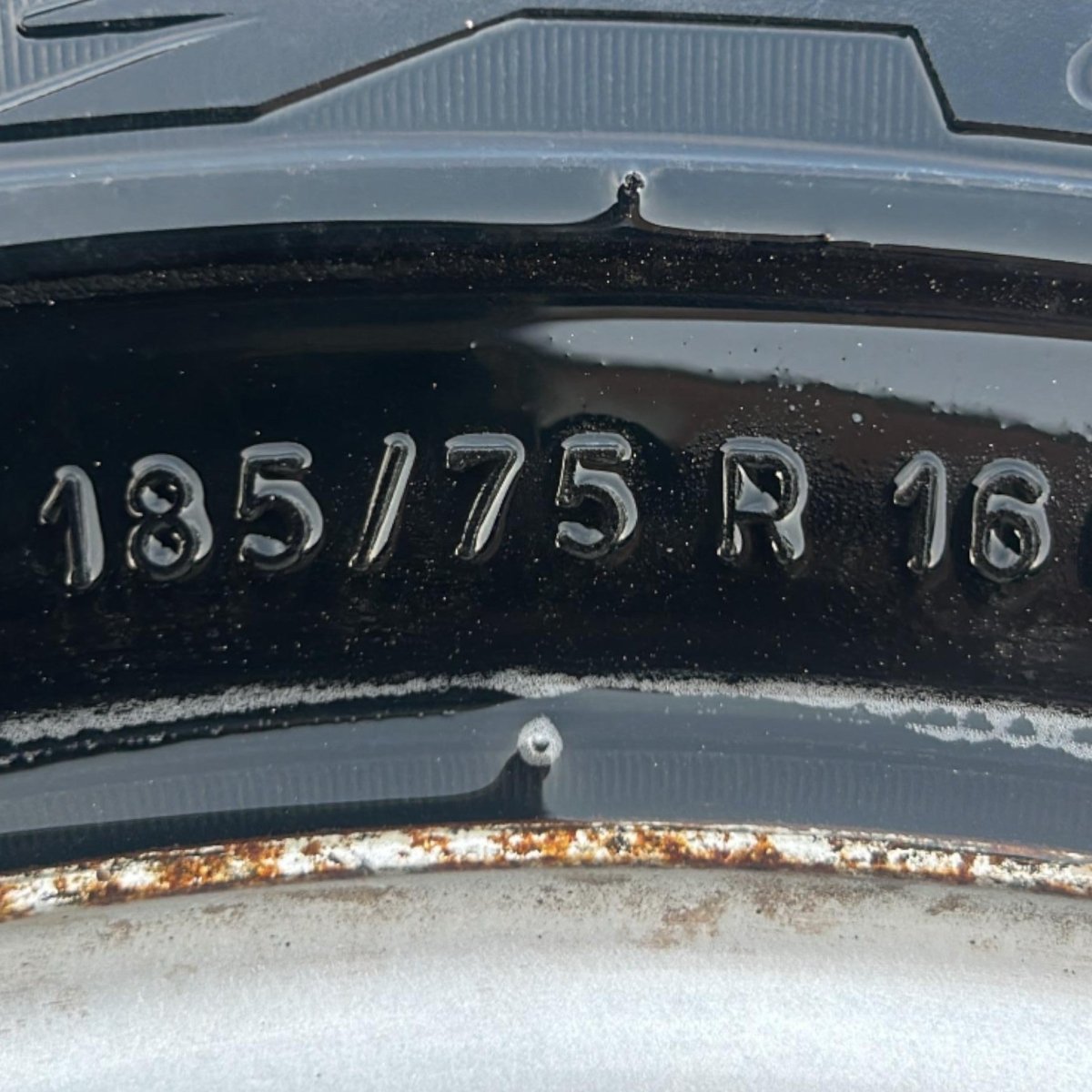 Cerchio in ferro Iveco Daily I (6 fori / 185 / 75 r16) (1978 > 1990) - F&P CRASH SRLS - Ricambi Usati