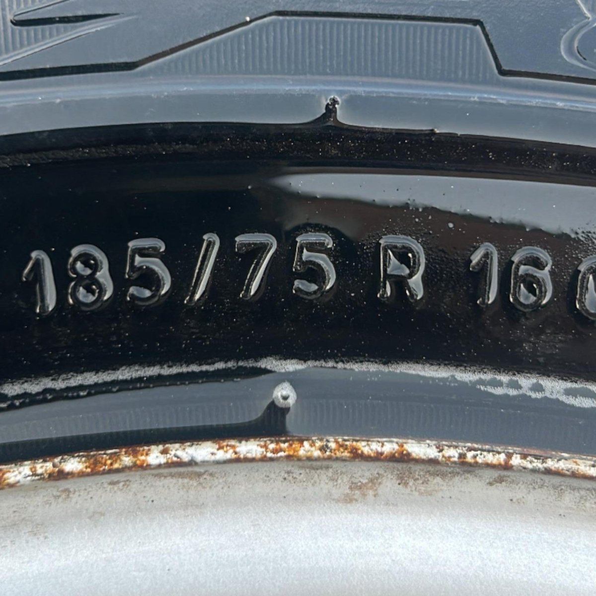 Cerchio in ferro Iveco Daily I (6 fori / 185 / 75 r16) (1978 > 1990) - F&P CRASH SRLS - Ricambi Usati