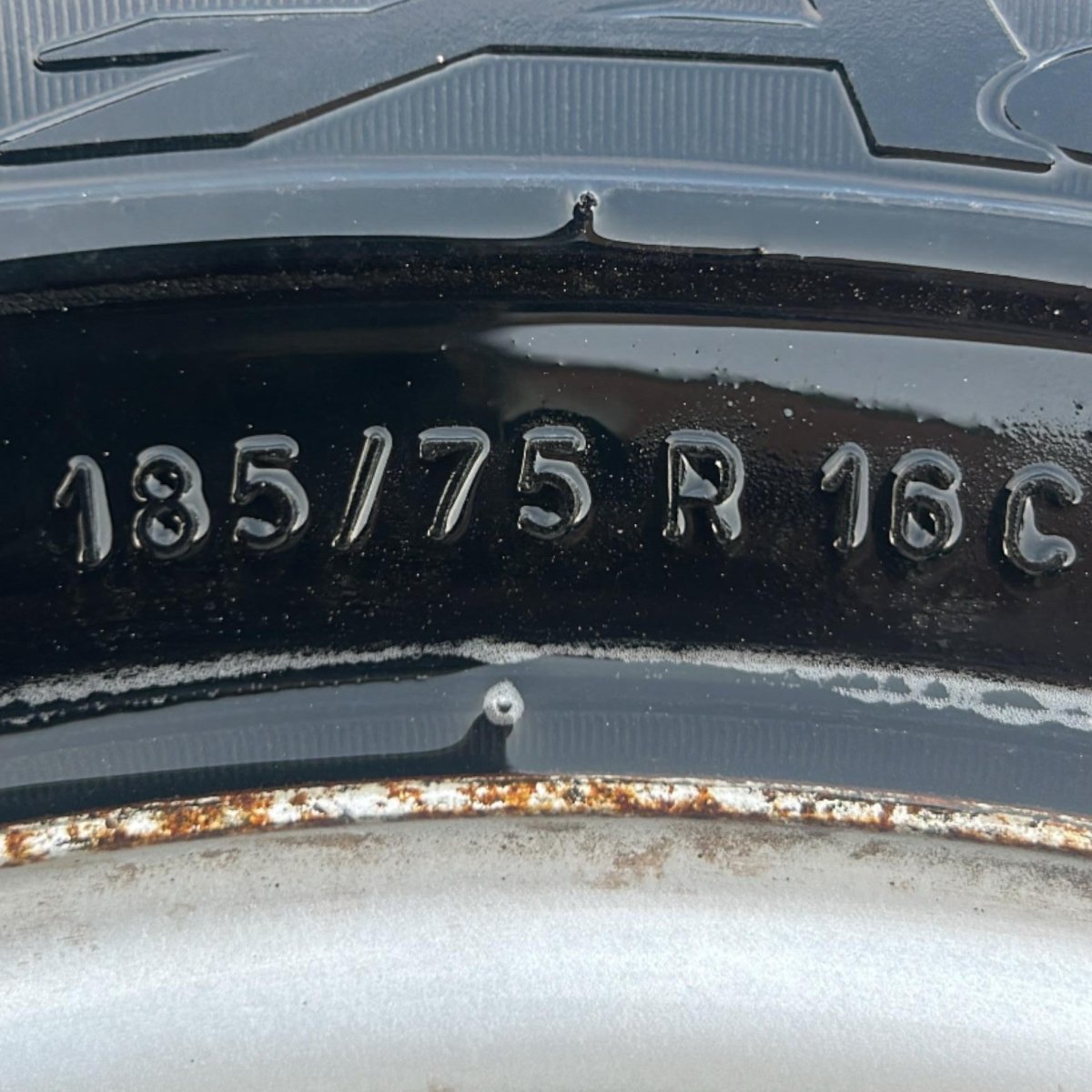 Cerchio in ferro Iveco Daily I (6 fori / 185 / 75 r16) (1978 > 1990) - F&P CRASH SRLS - Ricambi Usati