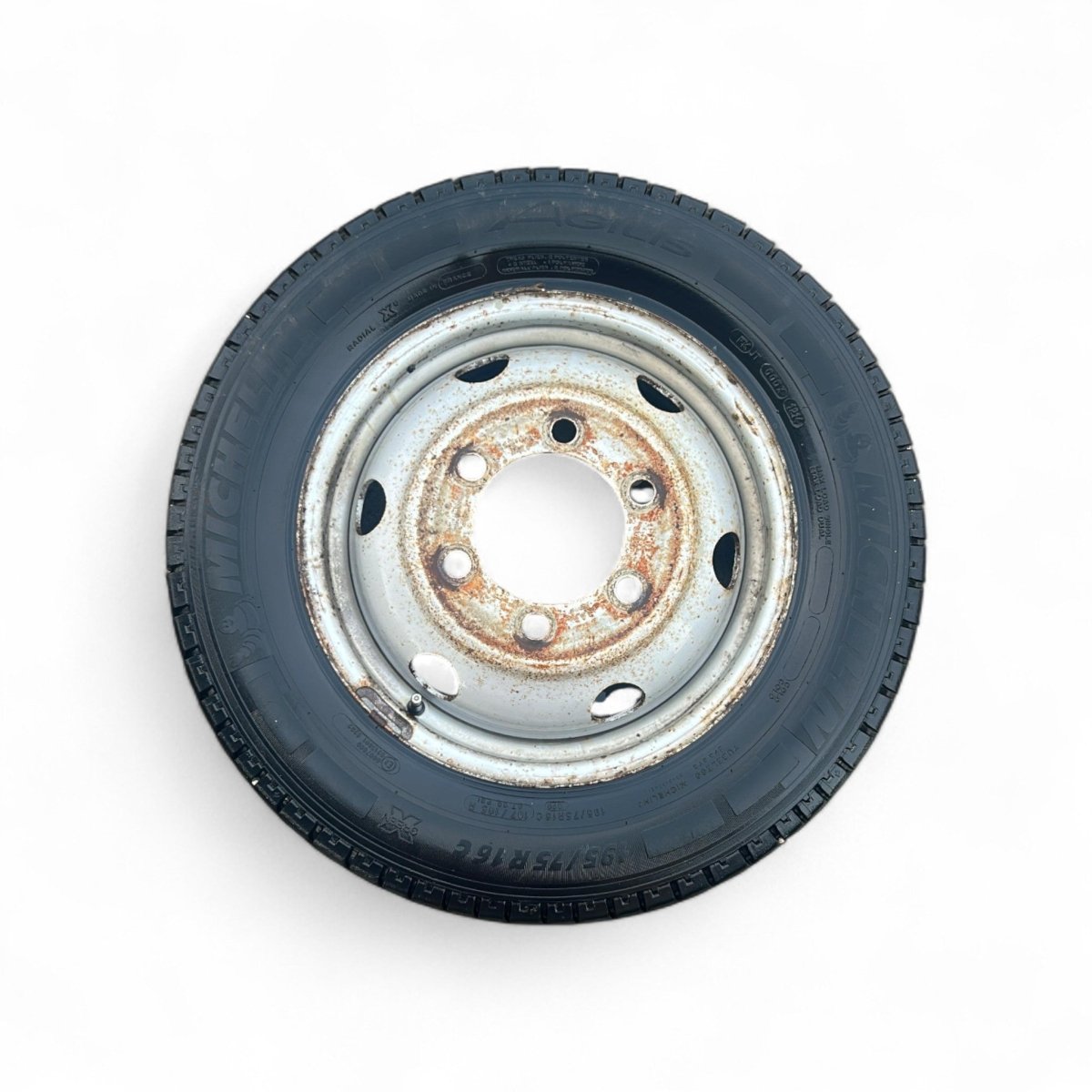 Cerchio in ferro Iveco Daily I (6 fori / 185 / 75 r16) (1978 > 1990) - F&P CRASH SRLS - Ricambi Usati