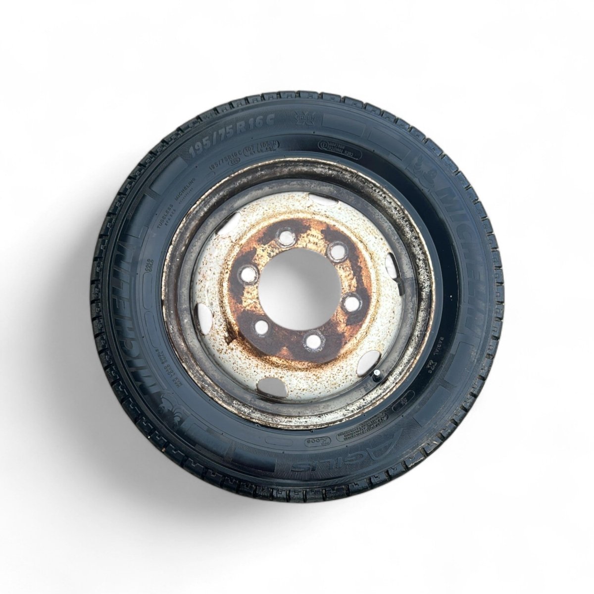 Cerchio in ferro Iveco Daily I (6 fori / 185 / 75 r16) (1978 > 1990) - F&P CRASH SRLS - Ricambi Usati