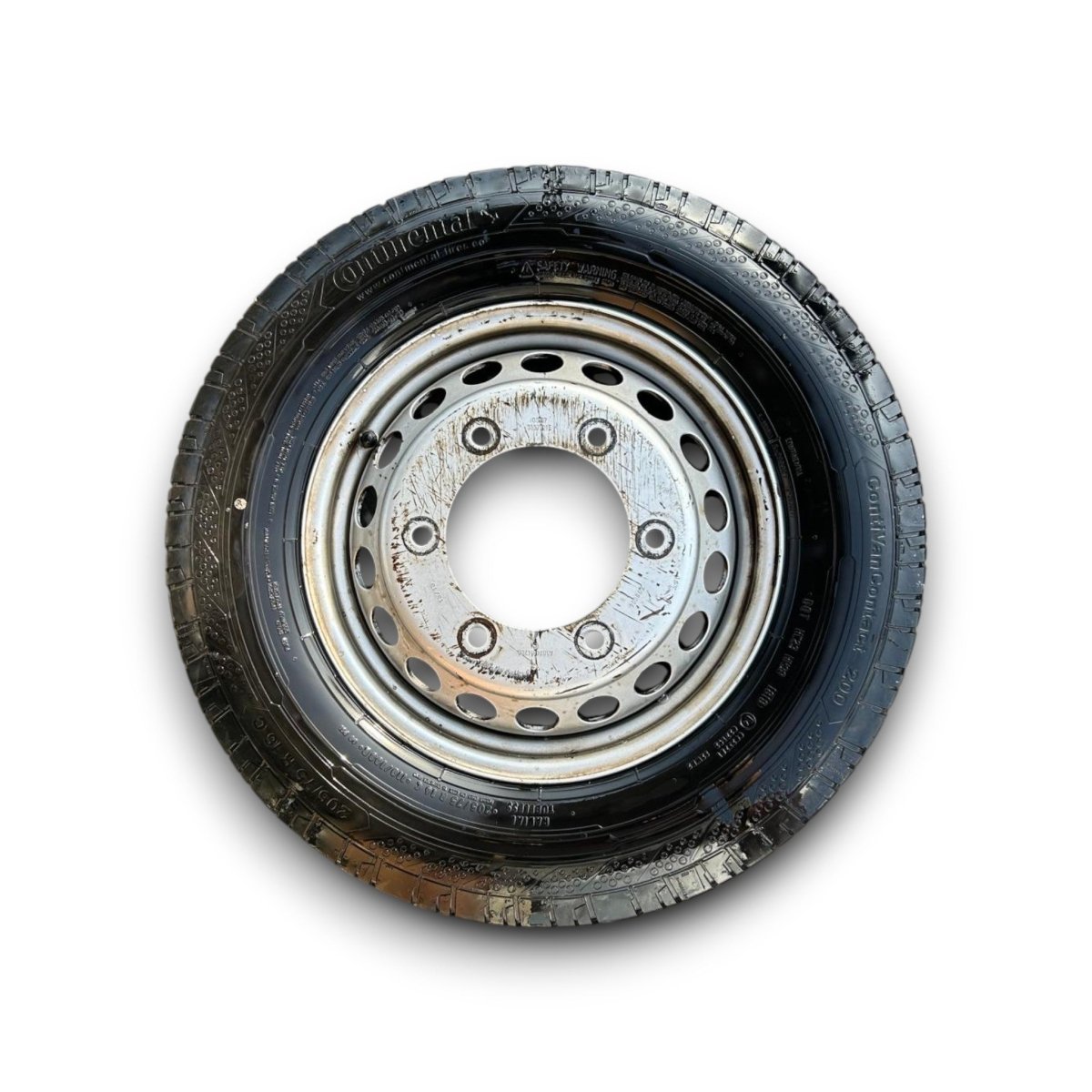 Cerchio in ferro mercedes sprinter w910 cod:A9074014700 (2018 >) (205/75 r16) - F&P CRASH SRLS - Ricambi Usati