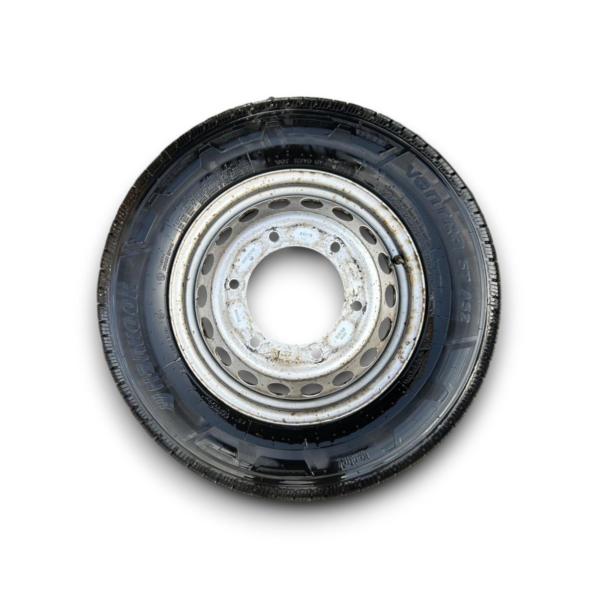 Cerchio in ferro mercedes sprinter w910 cod:A9074014700 (2018 >) (205/75 r16) ruota gemellata posteriore esterna - F&P CRASH SRLS - Ricambi Usati