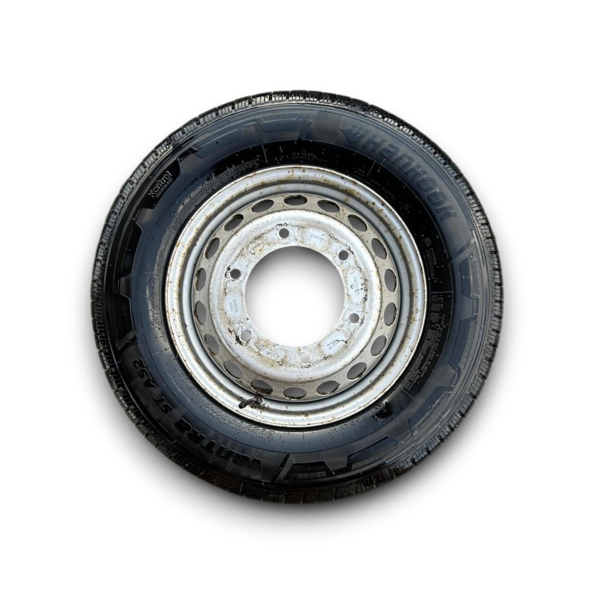 Cerchio in ferro mercedes sprinter w910 cod:A9074014700 (2018 >) (205/75 r16) ruota gemellata posteriore esterna - F&P CRASH SRLS - Ricambi Usati