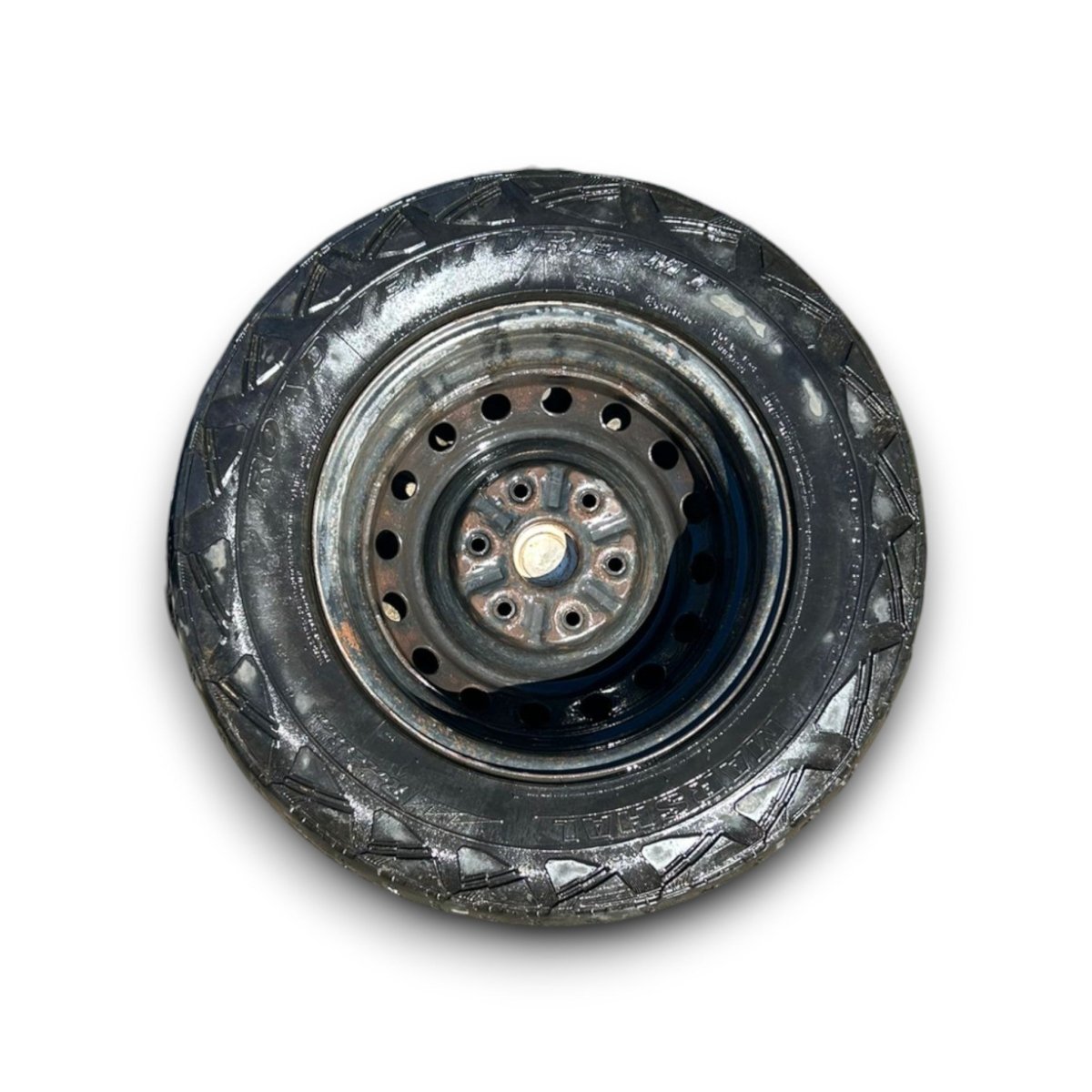 Cerchio in ferro mistubishi l200 (2005 > 2014) (205/80 r16) - F&P CRASH SRLS - Ricambi Usati