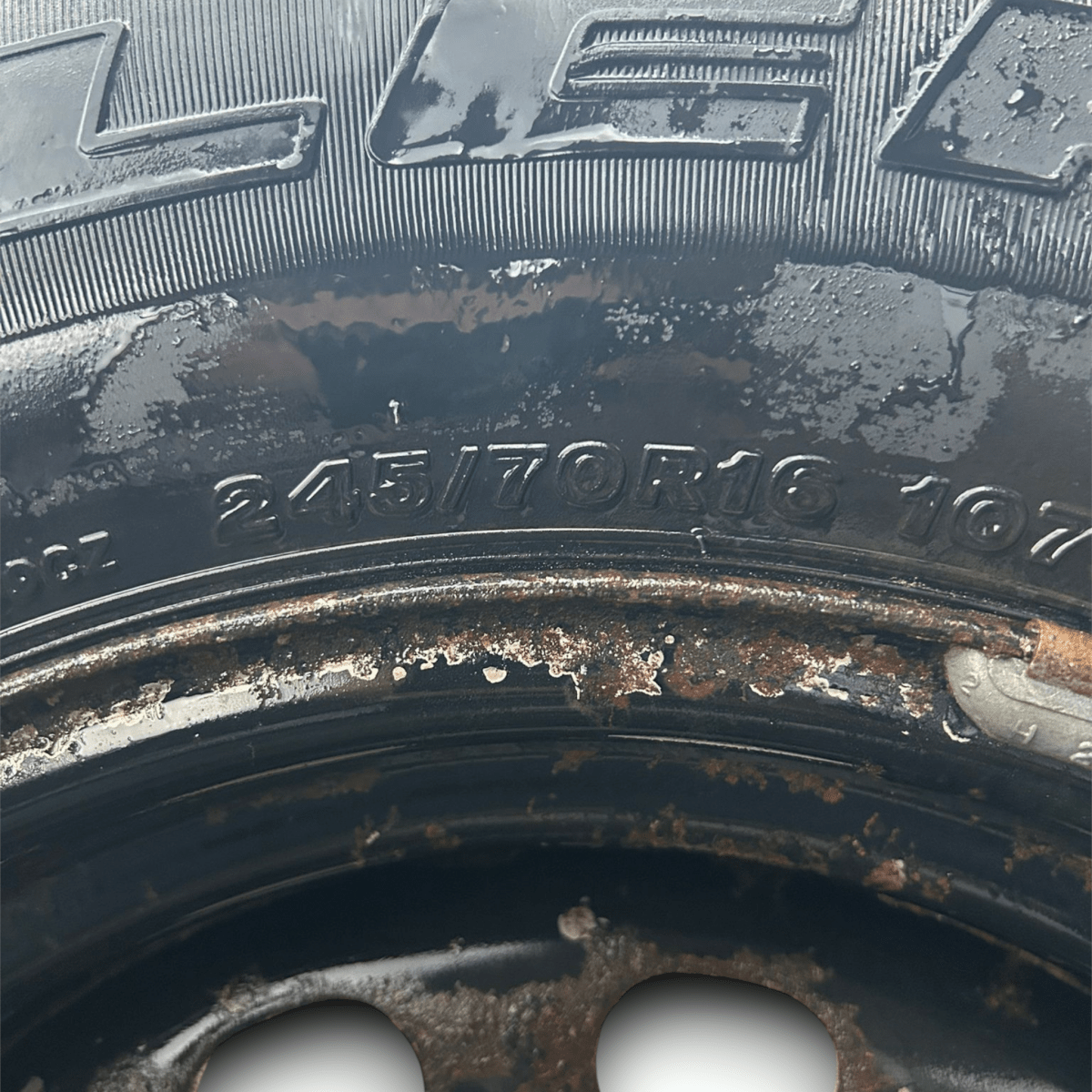 Cerchio in ferro mitsubishi pajero sport (1996 > 2008) (245/70 r16) - F&P CRASH SRL - Ricambi Usati