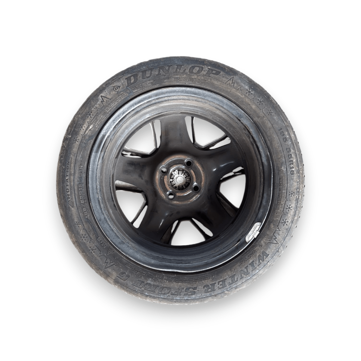 Cerchio in ferro renault clio V cod:403009334r (195/55/R16) (2019 - ) + copri cerchio - F&P CRASH SRL - Ricambi Usati