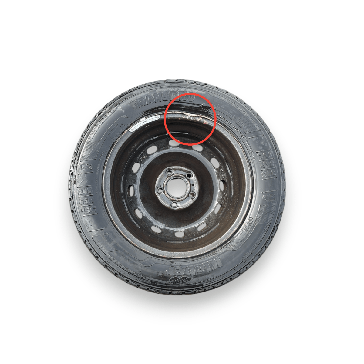 Cerchio in ferro renault trafic III (205/65/R16) (2014 - ) - F&P CRASH SRL - Ricambi Usati