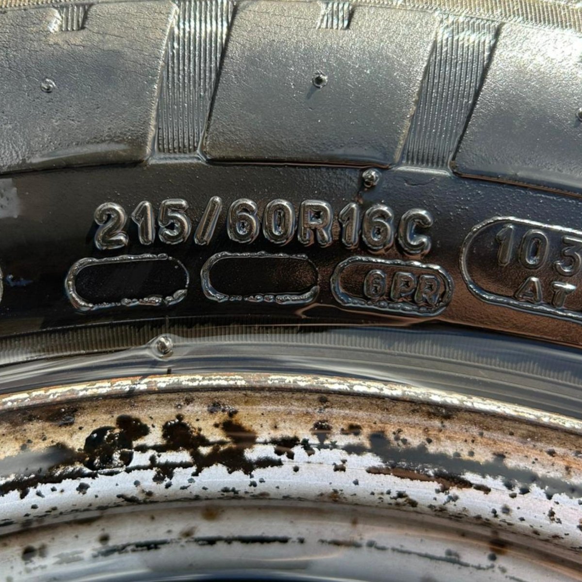 Cerchio in ferro volkswagen transporter cod:7H0601027D (2005 > 2015) (215/65 r16) - F&P CRASH SRLS - Ricambi Usati