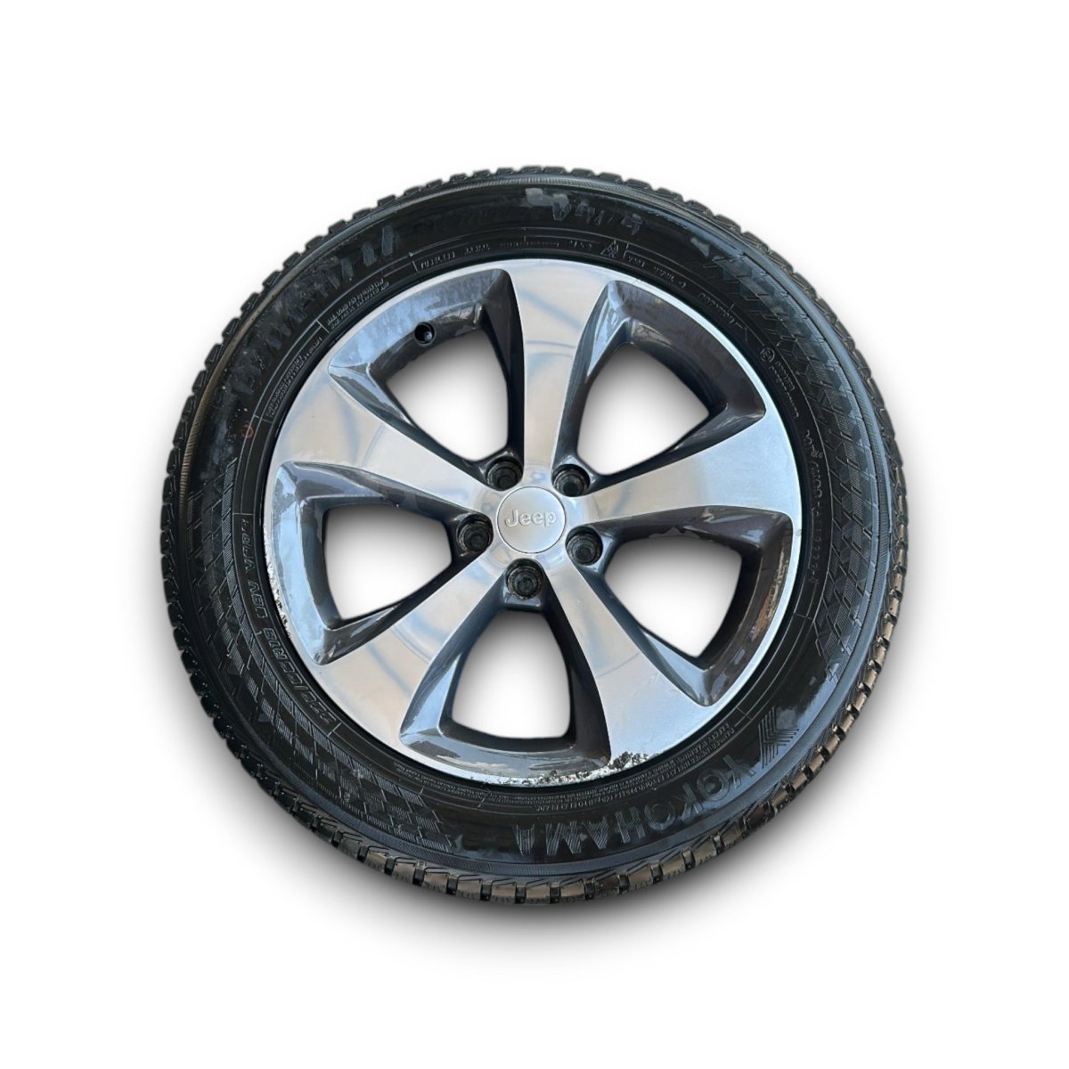 Cerchio in lega (diamantato) Jeep Cherokee (KL) (5 fori / 225 / 55 r18) (2013 > 2023) - F&P CRASH SRLS - Ricambi Usati