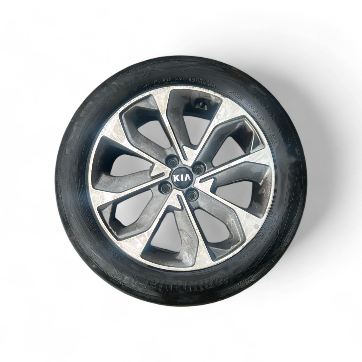 Cerchio in lega (diamantato) Kia Stonic cod.52910 - h8500 ( 4 fori / 205 / 55 r17) (2017 > ) - F&P CRASH SRLS - Ricambi Usati