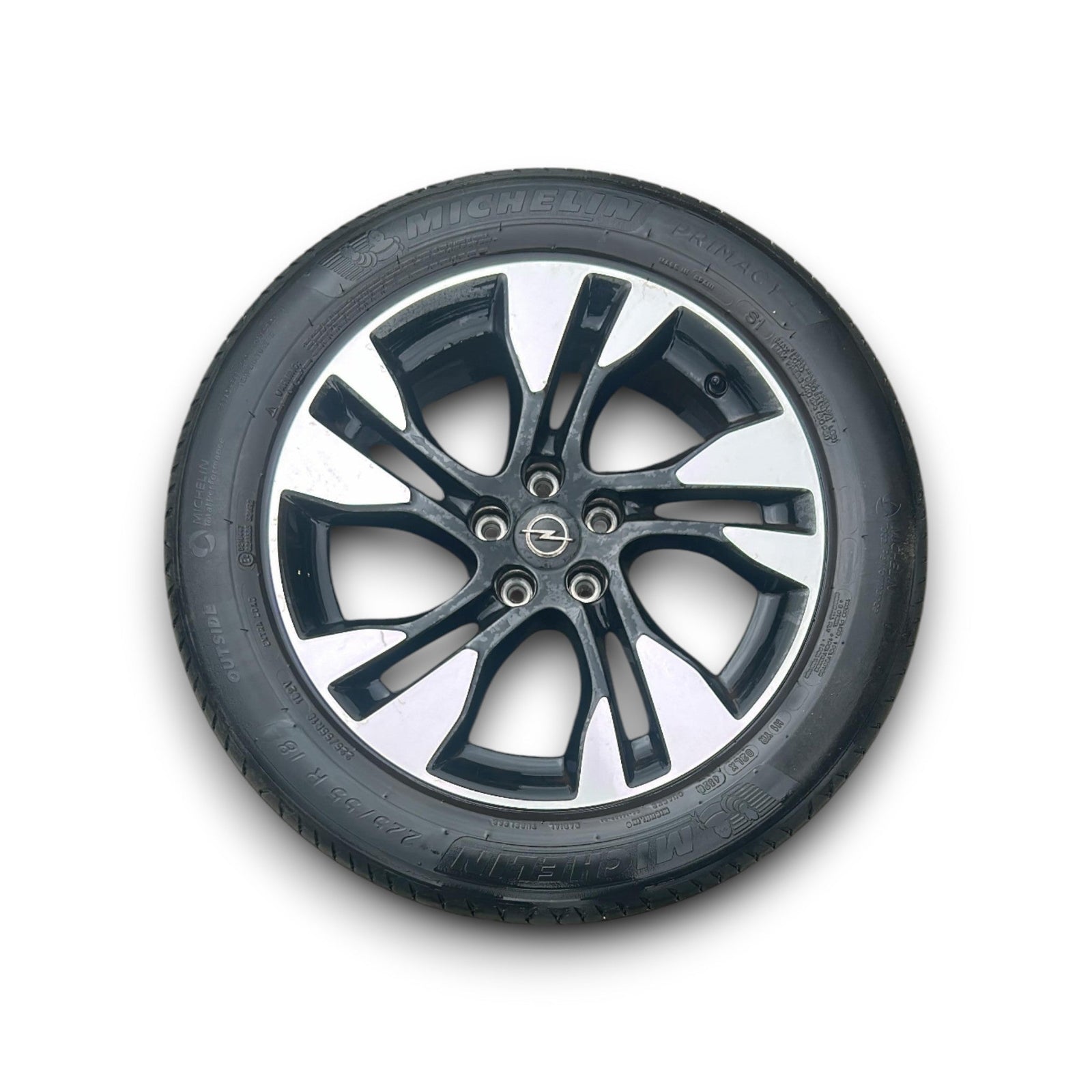 Cerchio In Lega (DIAMANTATO) Opel Grandland X cod.YP00063880 (5 Fori / 225 / 55 R18) (2017 > ) cod.YP00063980 cod.YP00180580 - F&P CRASH SRLS - Ricambi Usati