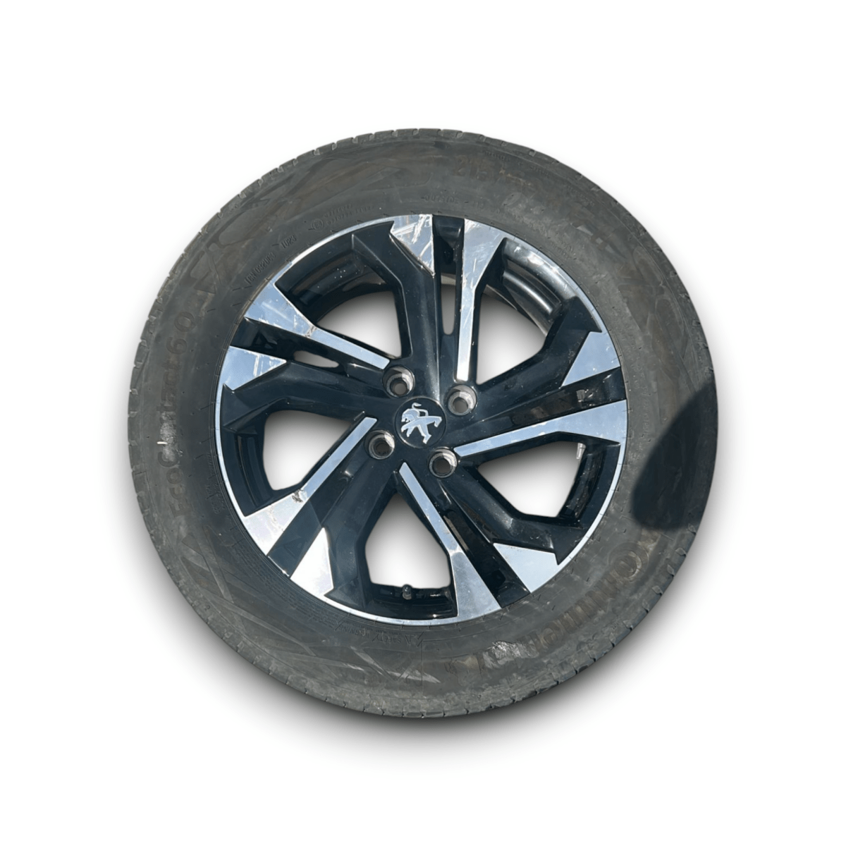 Cerchio in lega diamantato peugeot 2008 cod:9828186080 (215/60 r17) (2019 &gt;) - F&amp;P CRASH SRLS - Ricambi Usati