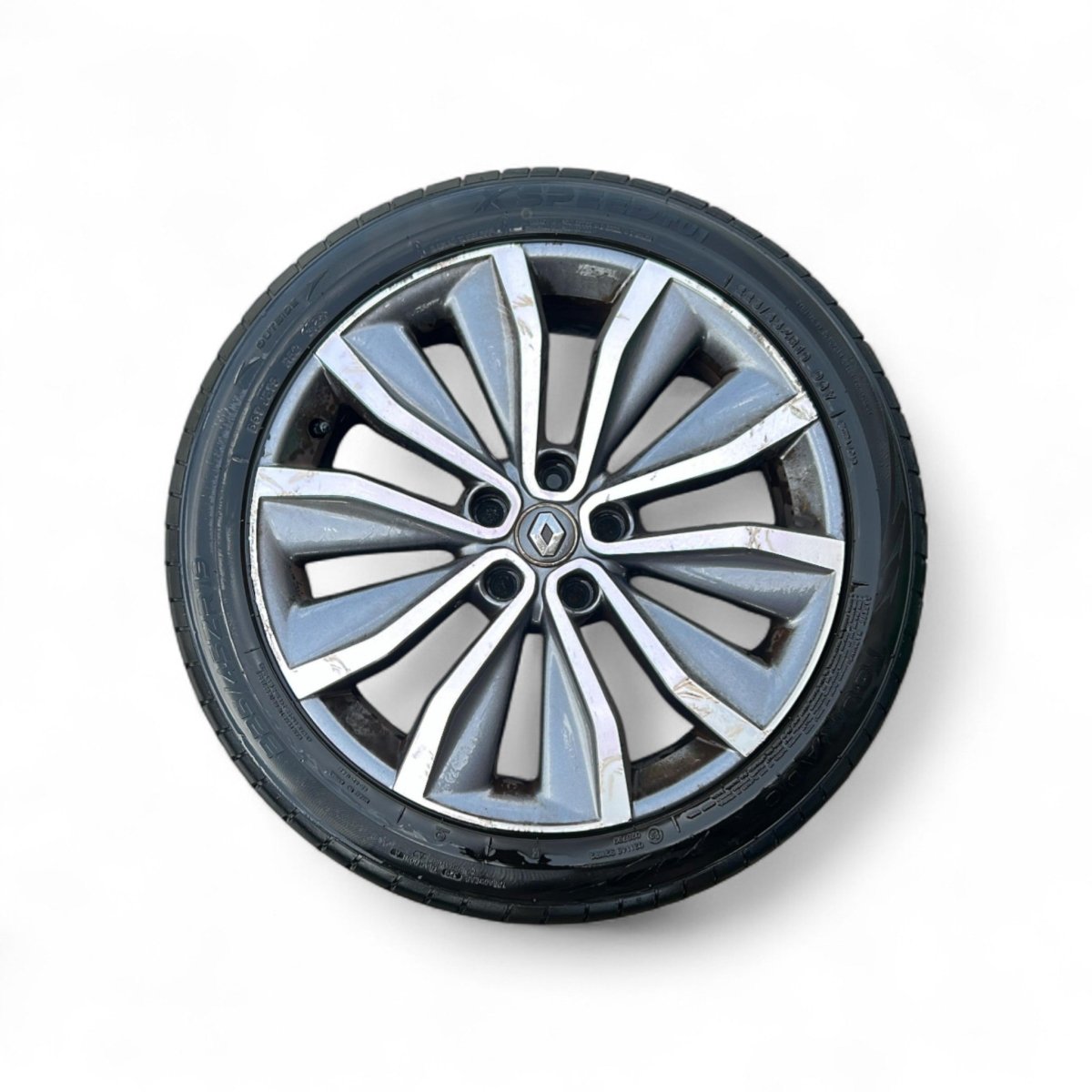 Cerchio in lega (diamantato) Renault Kadjar cod.403005400r (5 fori / 225 / 45 r19) (2015 > 2022) - F&P CRASH SRLS - Ricambi Usati