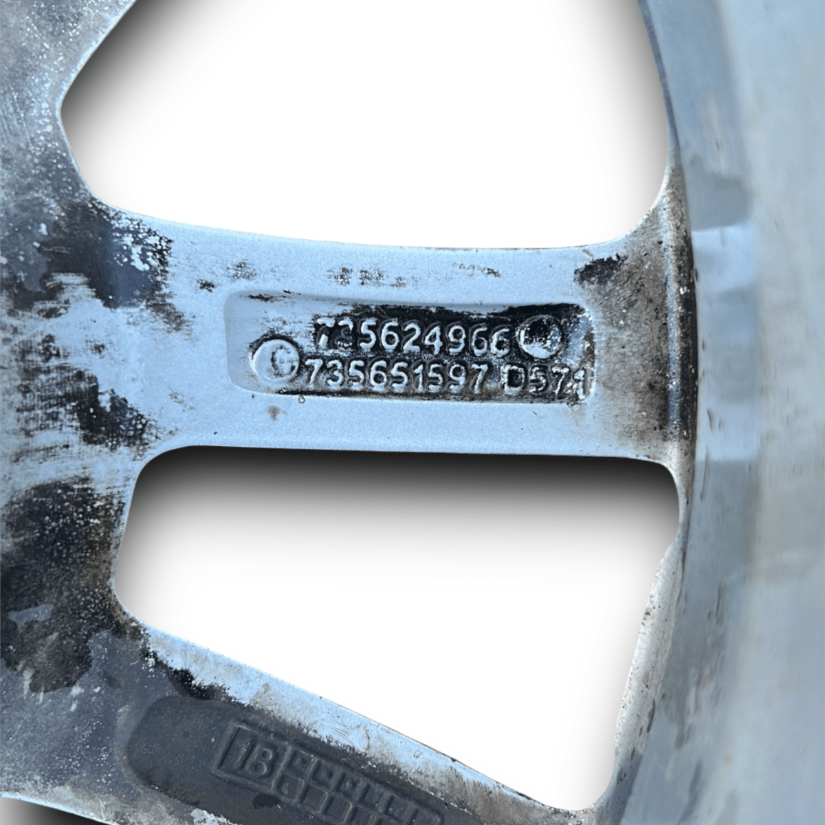 Cerchio in lega fiat 500x cod:735624966 (2014 > 2024) (215/60r16) - F&P CRASH SRL - Ricambi Usati