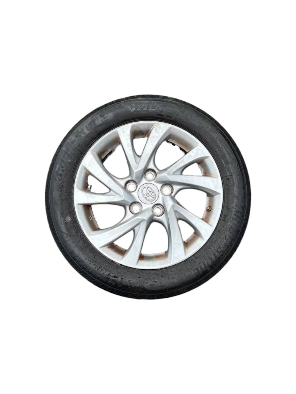 Cerchio in lega grigio R16 Toyota Auris (2012 - 2018) cod.42611 - 02L80 205 / 55 / R16 - F&P CRASH SRLS - Ricambi Usati