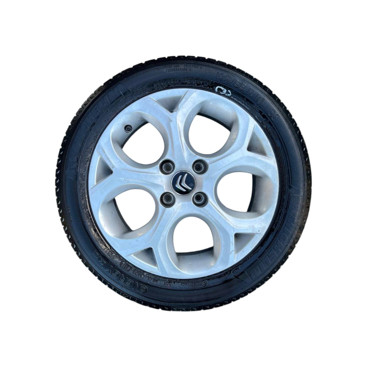 Cerchio in lega grigio raggio 16 Citroen C3 (2009 - 2016) cod.9687753077 - F&amp;P CRASH SRLS - Ricambi Usati