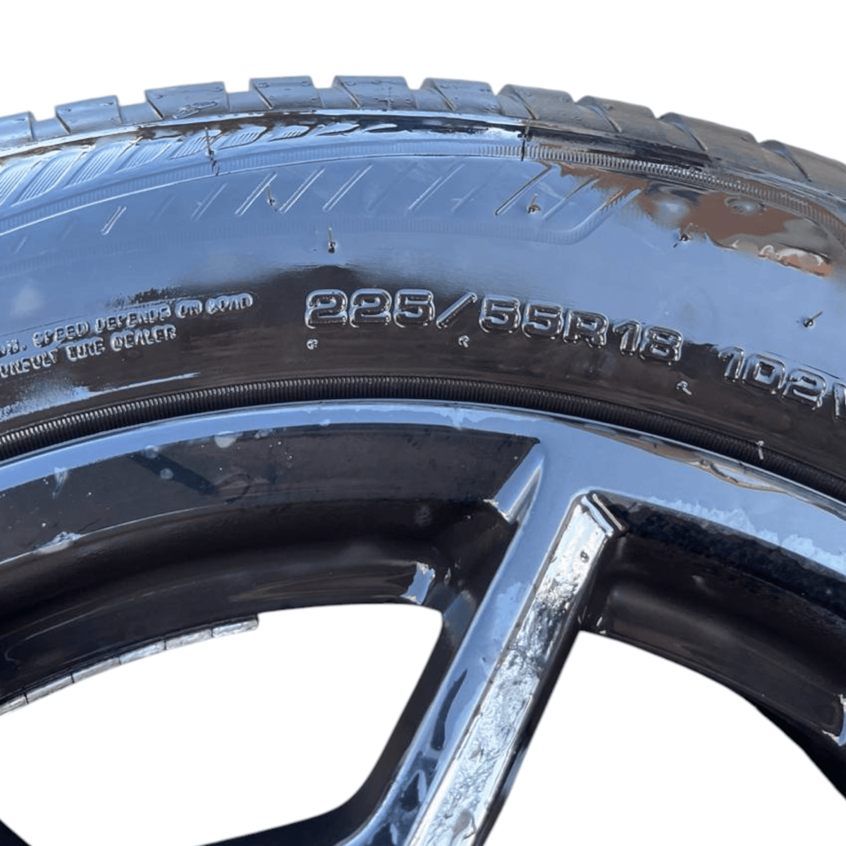 Cerchio in lega Jeep Cherokee KL (2013 - 2022) cod.KBA52999 225 / 55 R18 - F&P CRASH SRLS - Ricambi Usati