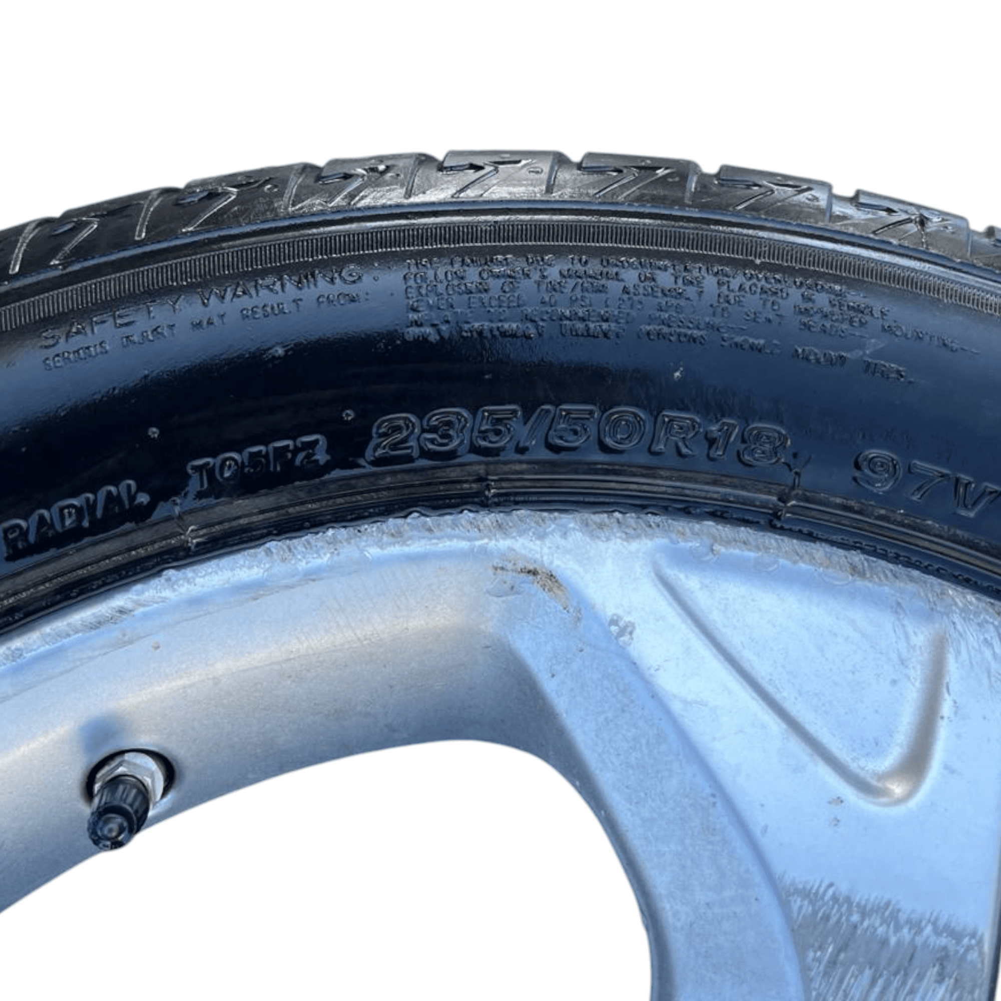 Cerchio in lega Mercedes - Benz GLA X156 cod.A1564012500 (2013 - 2019) 235 / 50 R18 - F&P CRASH SRLS - Ricambi Usati