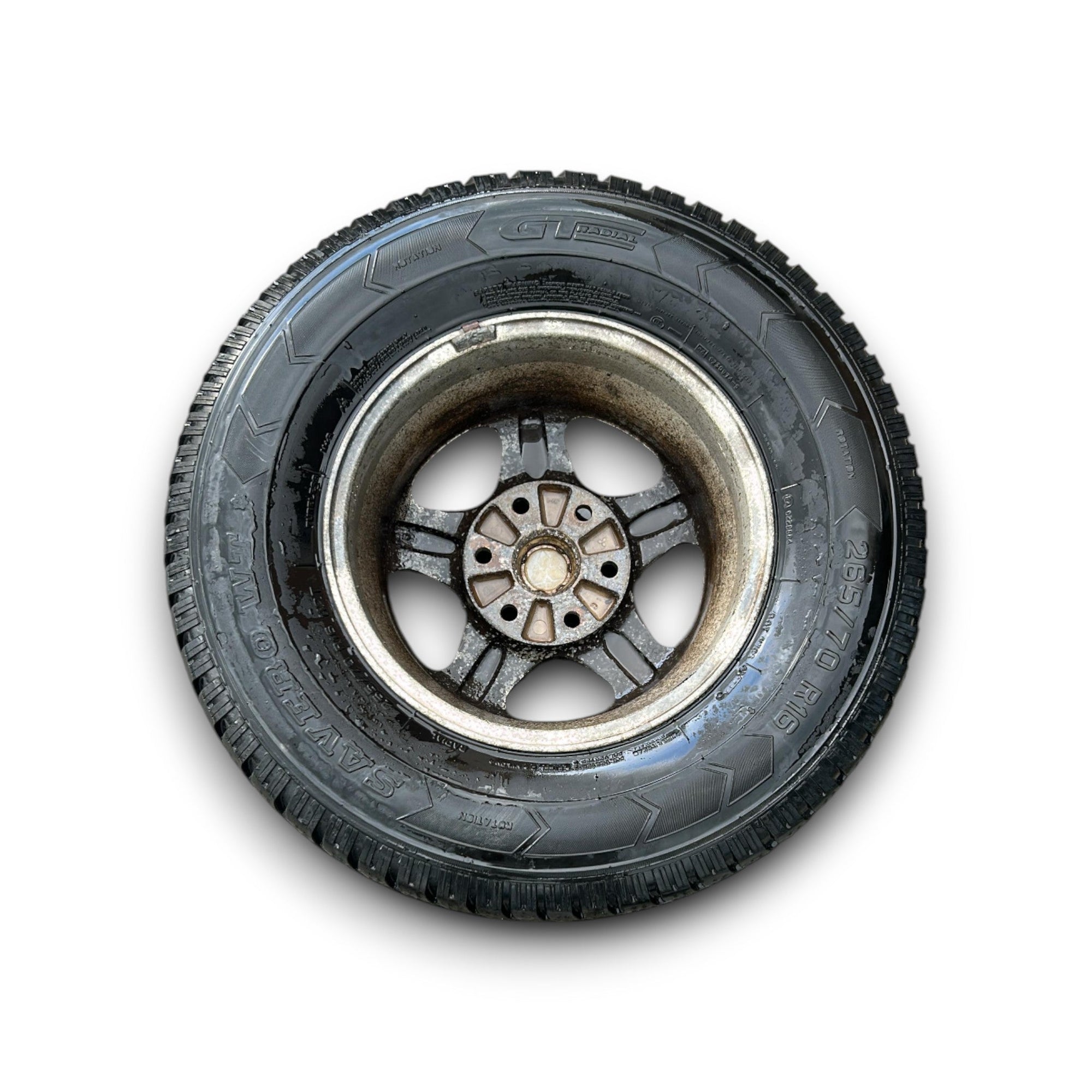 Cerchio In Lega Mitsubishi Pajero V60 (6 Fori / 265 / 70 R16) (1999 > 2006) - F&P CRASH SRLS - Ricambi Usati