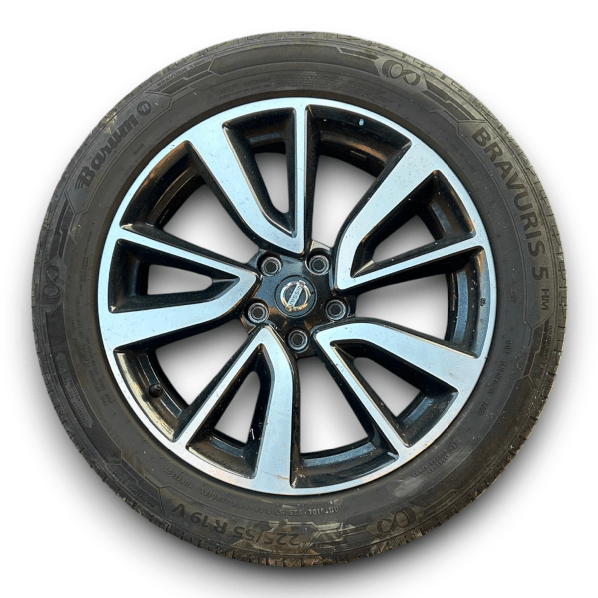 Cerchio in lega nissan x - trail (2014 > 2020) (225/55 r19) - F&P CRASH SRL - Ricambi Usati