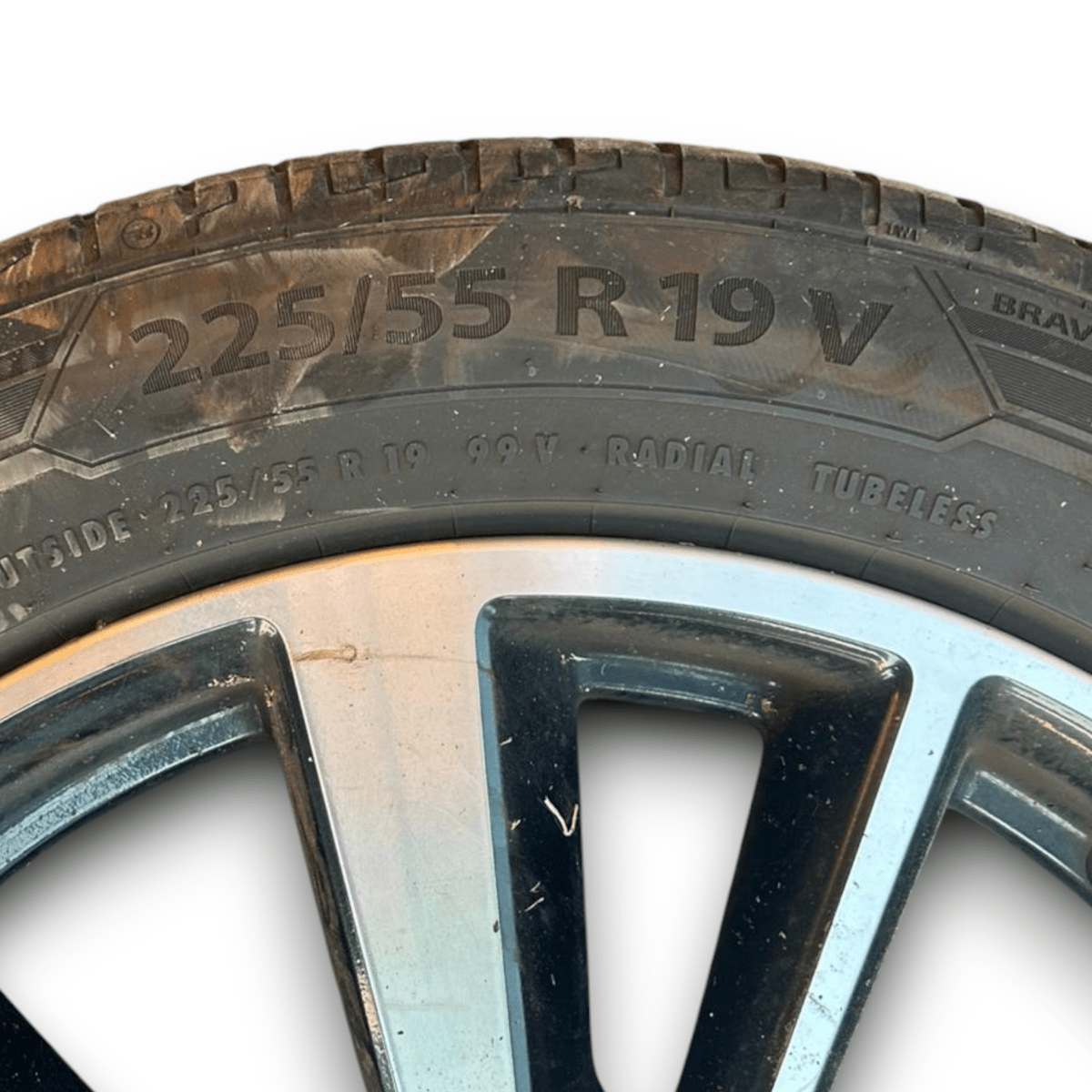 Cerchio in lega nissan x - trail (2014 > 2020) (225/55 r19) - F&P CRASH SRL - Ricambi Usati