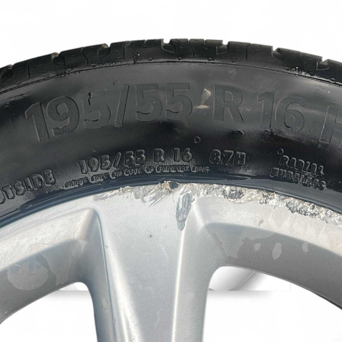 Cerchio in lega Opel Corsa F cod.9832277280 (4 fori / 195 / 55 r16) (2019 > ) - F&P CRASH SRLS - Ricambi Usati