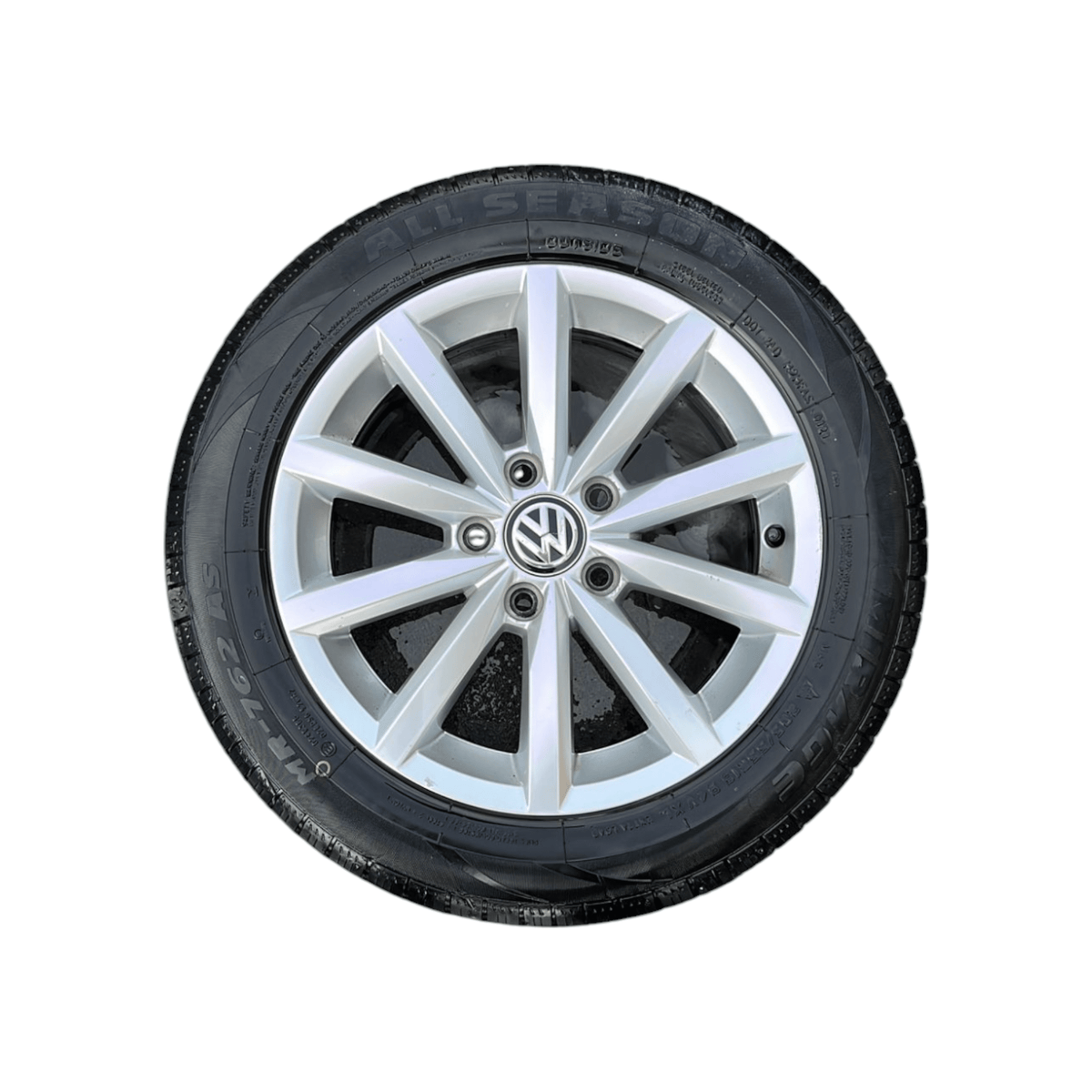 Cerchio in lega R16 Volkswagen Golf VII (2012 - 2019) cod.5G0601025BQ 205 / 55 R16 - F&amp;P CRASH SRLS - Ricambi Usati