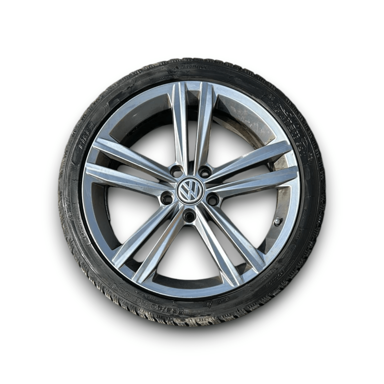 Cerchio In Lega Volkswagen Golf 7.5 cod:5G0601025DC (2017 >) (225/40 R18) - F&P CRASH SRLS - Ricambi Usati