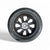 Cerchio n lega (diamantato) Kia Stonic cod.52910 - h8500 (4 fori / 205 / 55 r17) (2017 > ) - F&P CRASH SRLS - Ricambi Usati