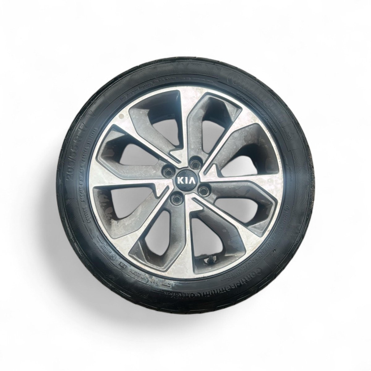 Cerchio n lega (diamantato) Kia Stonic cod.52910 - h8500 (4 fori / 205 / 55 r17) (2017 > ) - F&P CRASH SRLS - Ricambi Usati