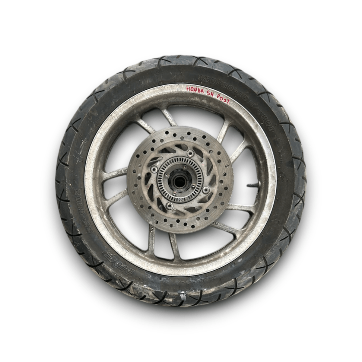 Cerchio posteriore honda sh 125 (2013 > 2016) - F&P CRASH SRLS - Ricambi Usati