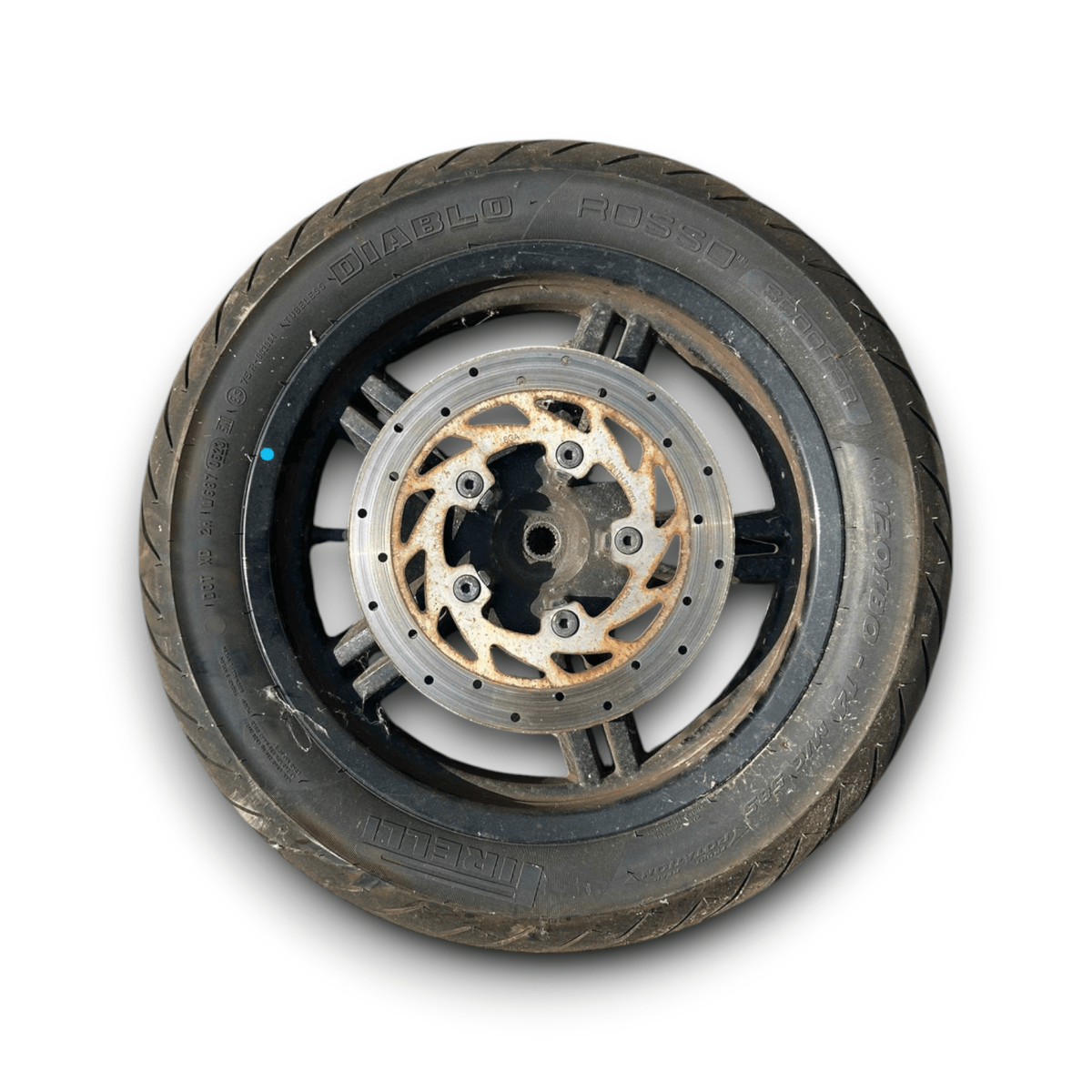 Cerchio posteriore kymco agility 125 (2015 > 2017) (120/80 r14) - F&P CRASH SRL - Ricambi Usati