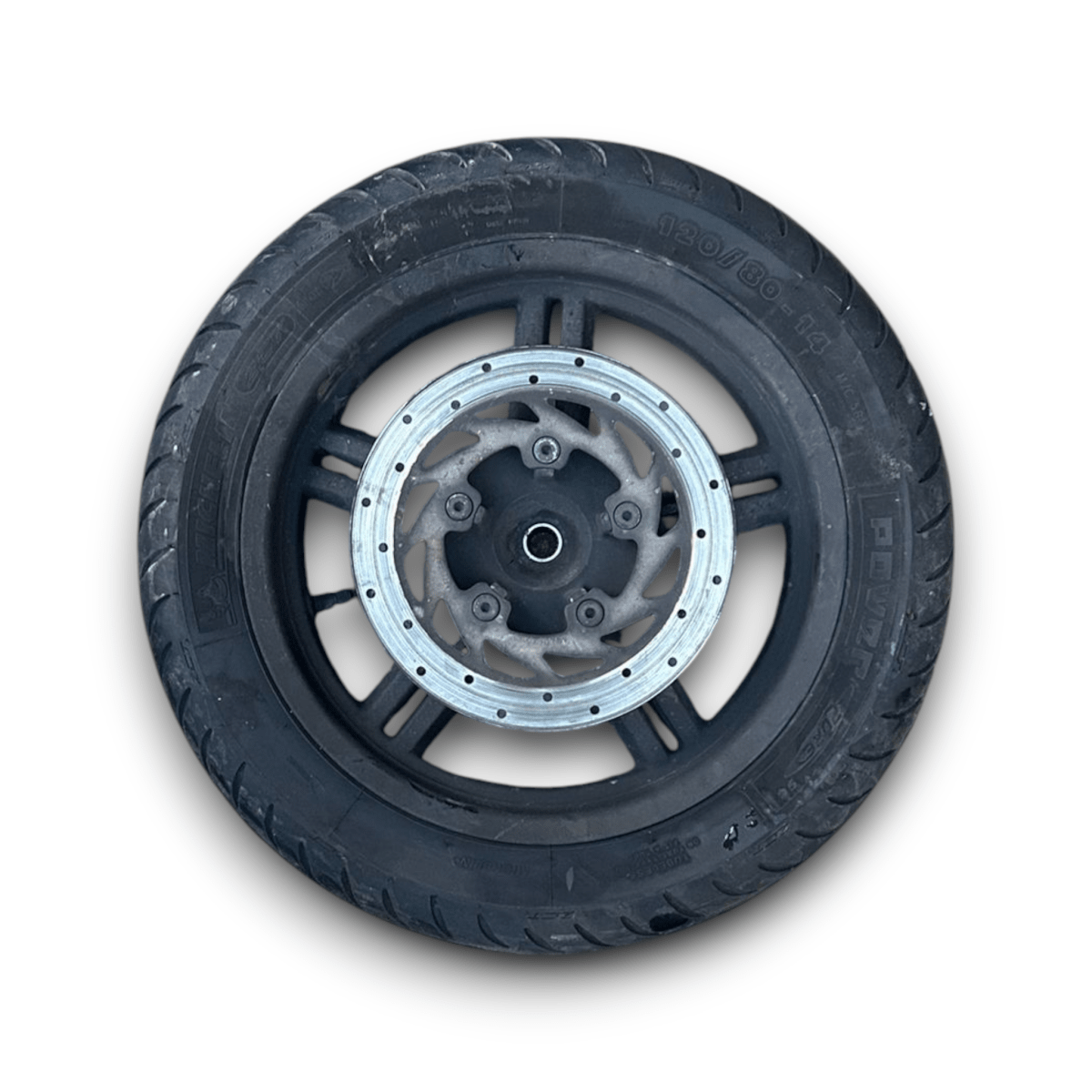 Rear wheel kymco agility 16+ 200 (2014 > 2017) (120/80 r14) - F&P CRASH SRL - Used Parts