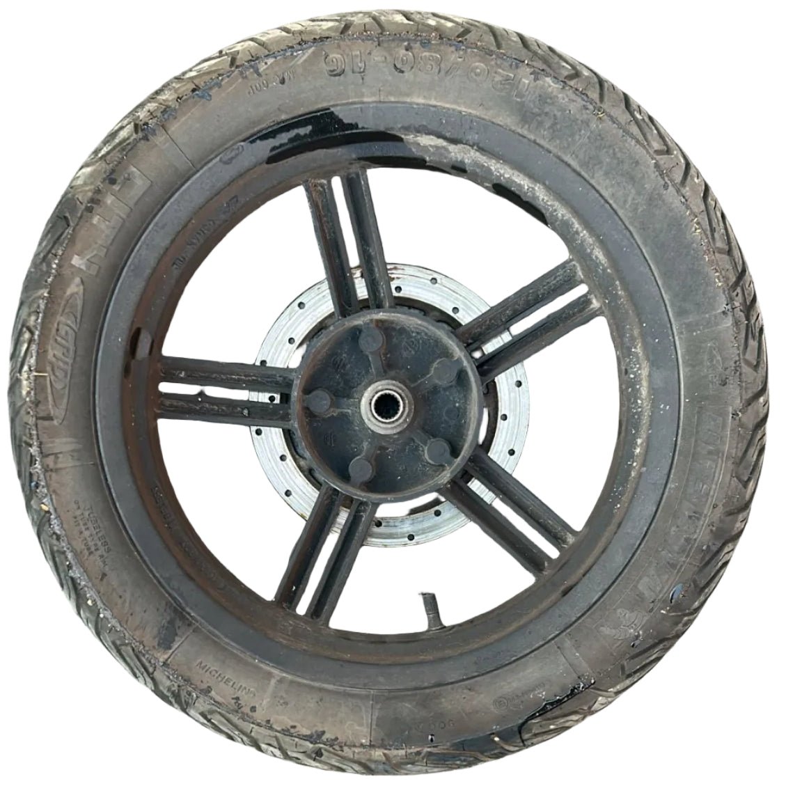 Cerchio posteriore kymco agility (2008 > 2017) (120/80 r16) - F&P CRASH SRL - Ricambi Usati