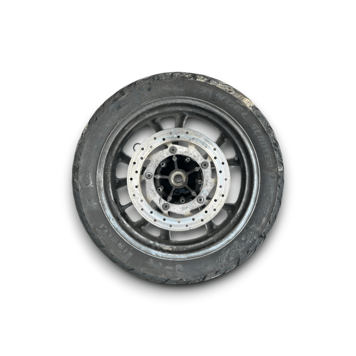 Cerchio posteriore kymco people 300 (2010 > 2017) (140/70 r16) - F&P CRASH SRL - Ricambi Usati