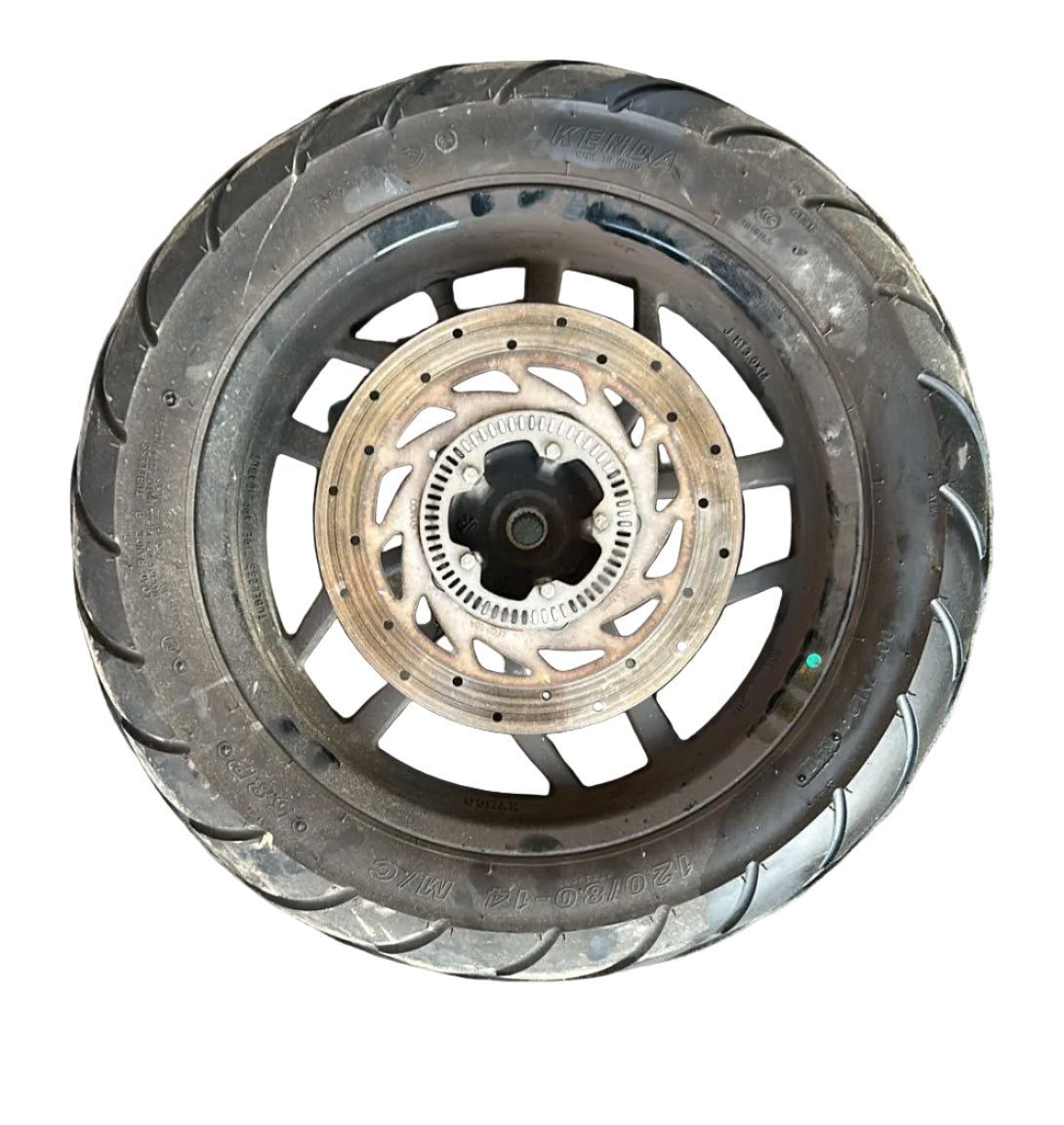 Rear wheel kymco people s (2018 > 2020) (120/80 r14) - F&P CRASH SRL - Used Parts