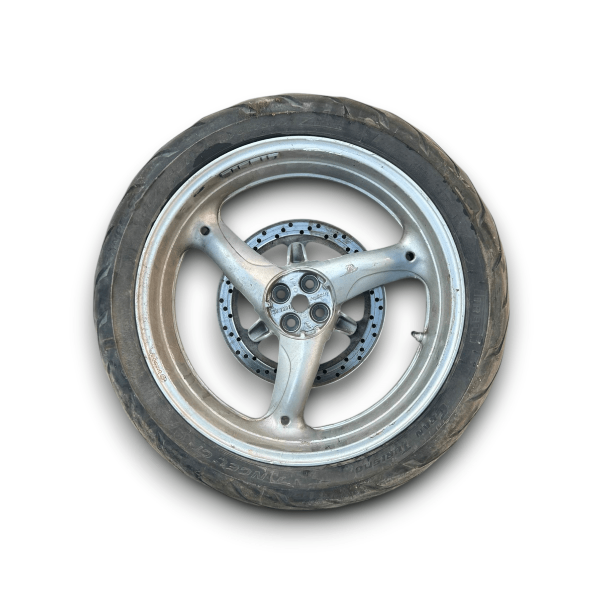 Cerchio posteriore moto guzzi norge 1200 (2006 > 2010) (160/60 r17) - F&P CRASH SRL - Ricambi Usati