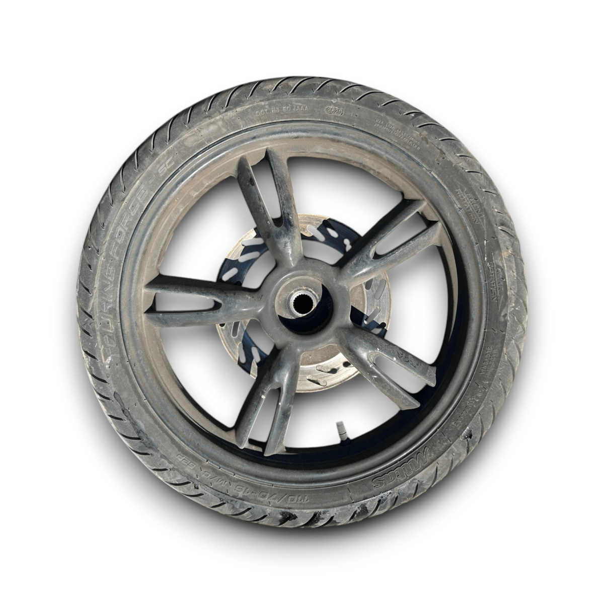 Cerchio posteriore peugeot tweet (2010 > 2017) (110/70 r16) - F&P CRASH SRL - Ricambi Usati