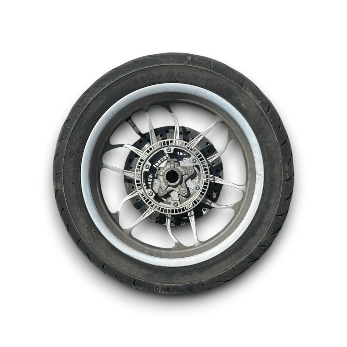 Cerchio posteriore piaggio medley 125 (2016 > 2019) (110 / 80 r14) - F&P CRASH SRL - Ricambi Usati
