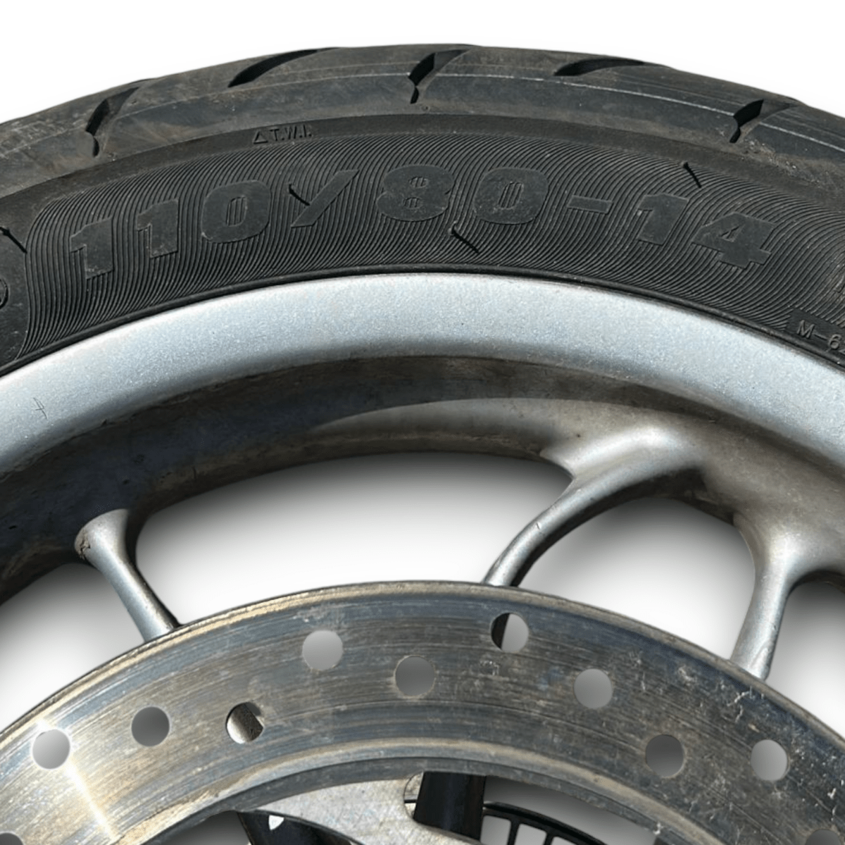 Cerchio posteriore piaggio medley 125 (2016 > 2019) (110 / 80 r14) - F&P CRASH SRL - Ricambi Usati