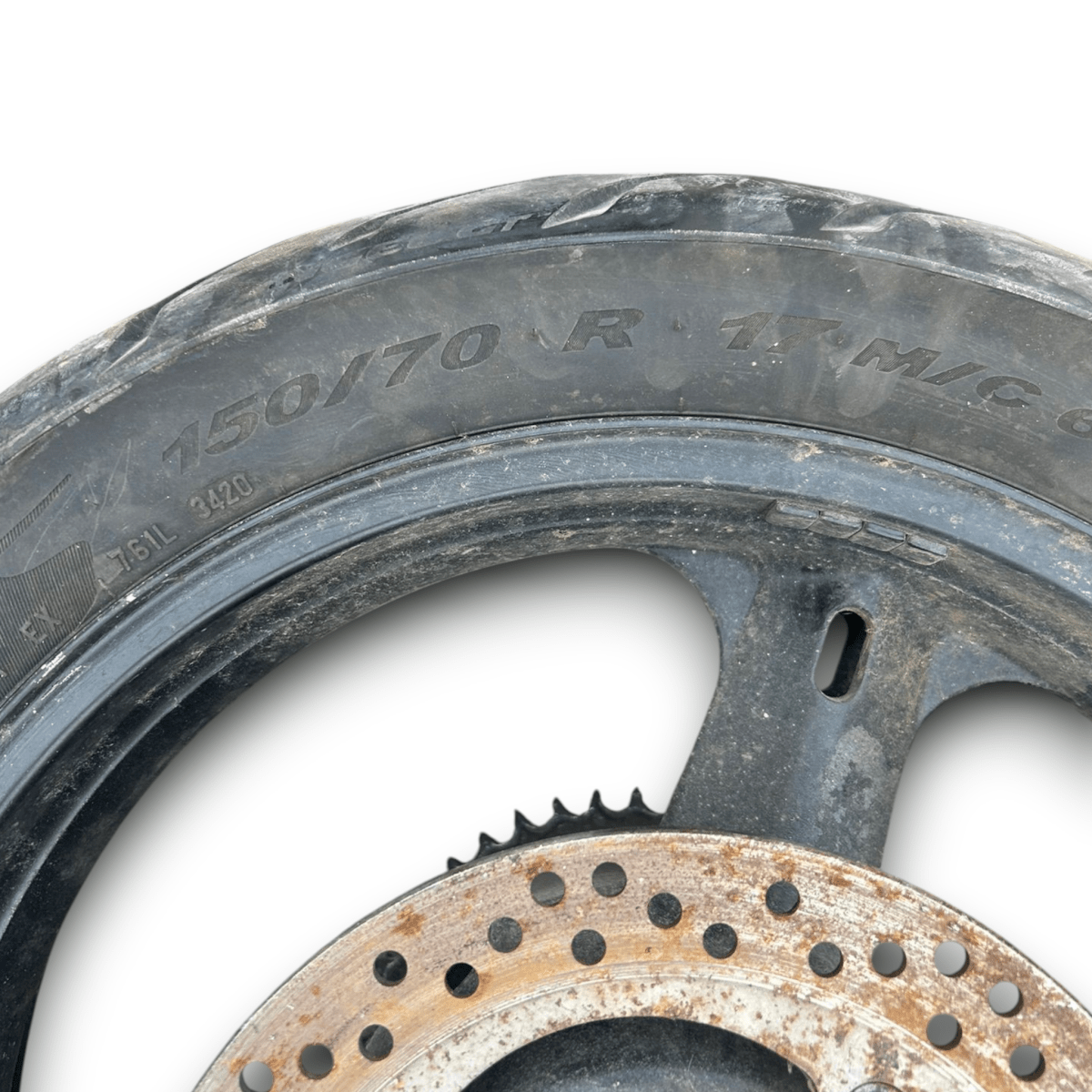 Cerchio posteriore suzuki v strom 1000 (2006 > 2016) (150/70 r17) - F&P CRASH SRL - Ricambi Usati