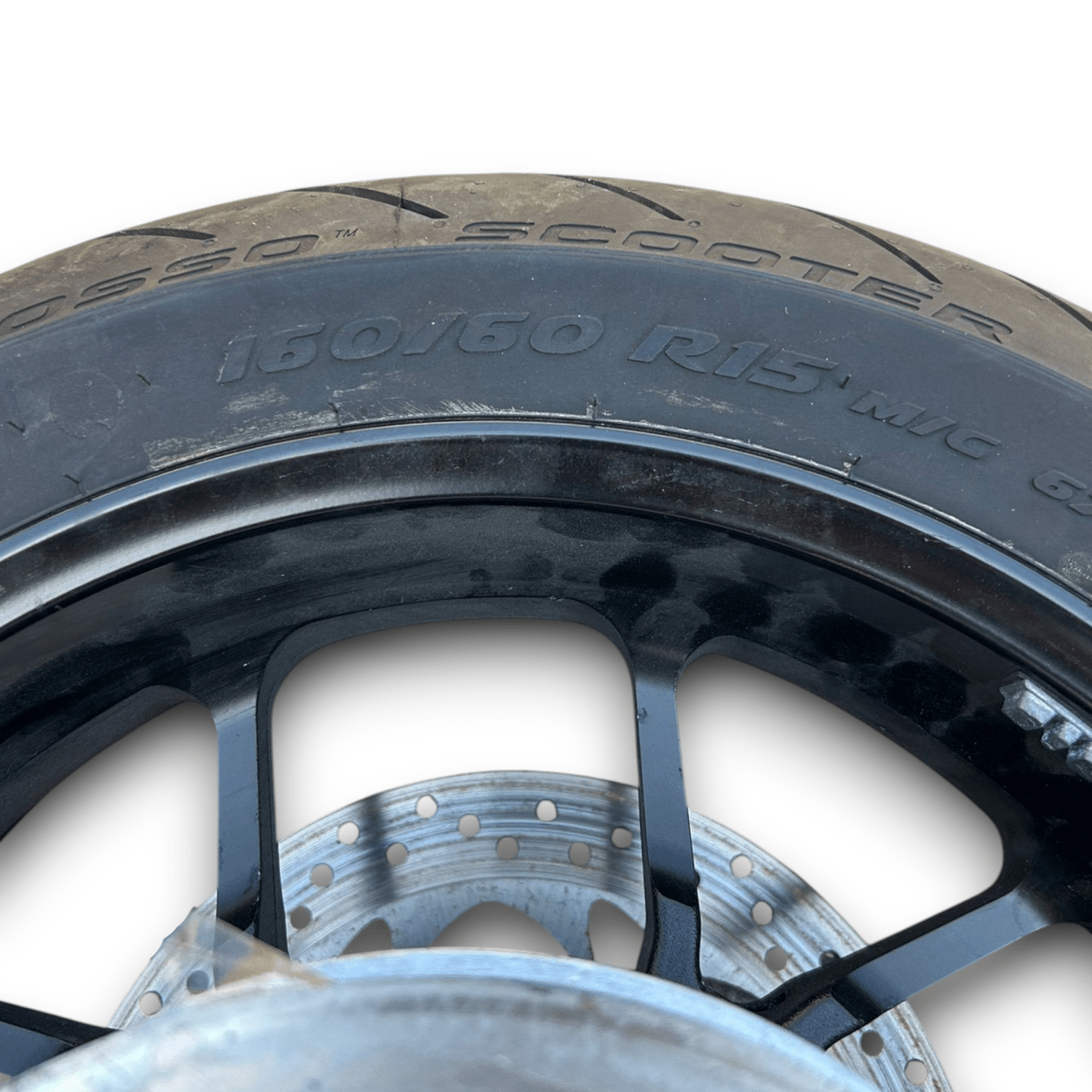 Cerchio posteriore yamaha tmax 560 (2022 > 2024) (160/60 r15) - F&P CRASH SRL - Ricambi Usati
